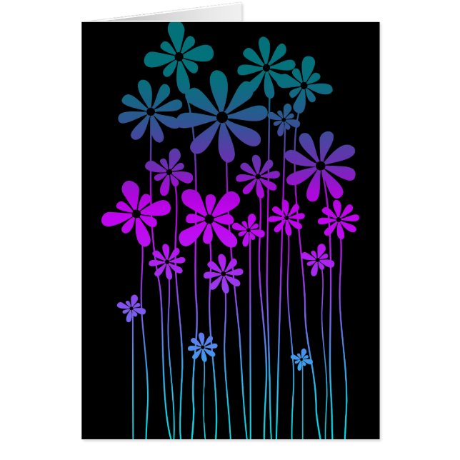 Retro-Blume (Vorne)