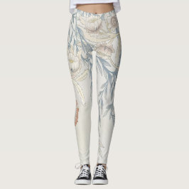 Retro-Blume Leggings