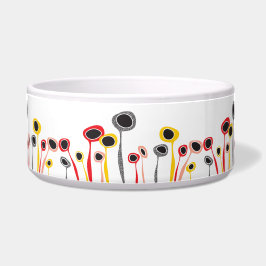Retro-Blume Napf