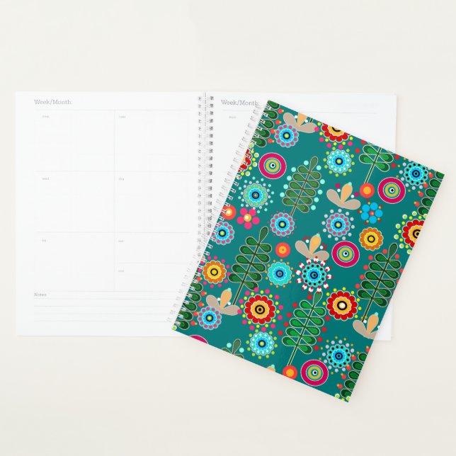 Retro, Blume Planer (Anzeige)