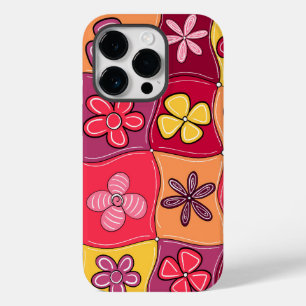 Retro-Blume Telefoncase Case-Mate iPhone 14 Pro Hülle