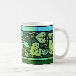 Retro Blumen Kaffeetasse