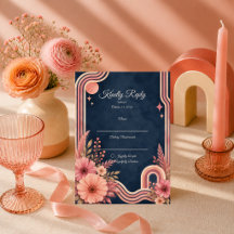 Retro-Blumenhochzeit mit Stimmung