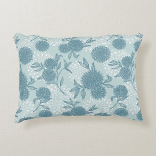 Retro Blumenmuster 2 2 Zierkissen