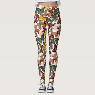 Retro Blumenmuster 7 Leggings