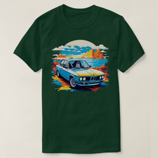 Retro BMW T-Shirt (Design vorne)