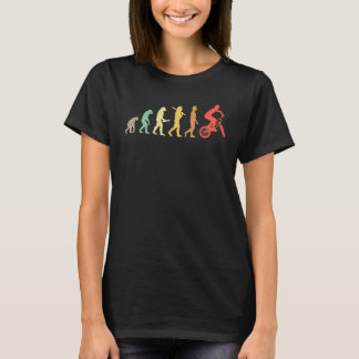 Retro BMX Evolution Geschenk für BMX Fahrer T-Shirt