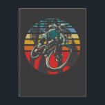 Retro BMX Mountainbike Dirt Offroad Forest Biker Postkarte<br><div class="desc">Vintages Mountainbike-Geschenk für Abfahrtsradfahrer. Retro BMX Mountainbike Dirt Offroad Forest Biker.</div>