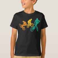 Retro BMX Rennrad Tricks Stunts