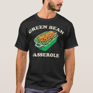 Retro-Bohnenauflauf-Schüssel Lustig T-Shirt