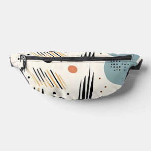 Retro Boho Abstrakt Moderne Sammlung Bauchtasche