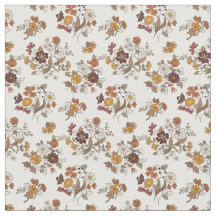 Retro Boho Blume Mittelmeer Muster