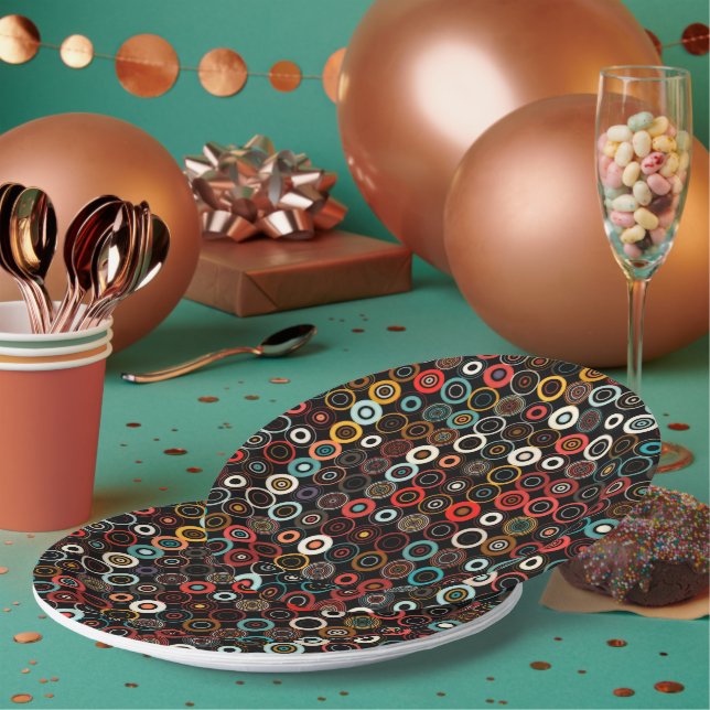 Retro Boho Circle Chic Paper Teller (Multi)