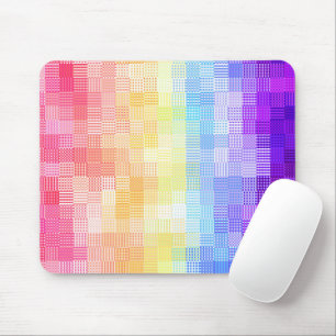Retro Boho Funky Quirky Xenogender Karierte Stolz Mousepad