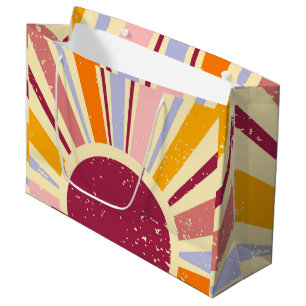 Retro-Boho Große Geschenktüte
