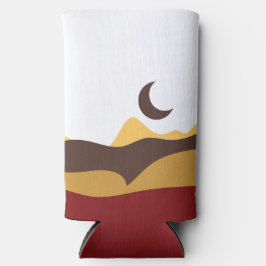 Retro Boho Moon Selters Dosenkühler