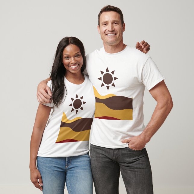 Retro Boho Sun T-Shirt (Unisex)