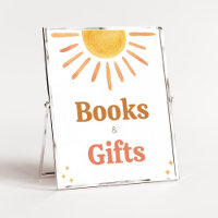 Retro Boho Sunshine Baby Duschbücher und Geschenke