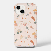 Retro Boho Wasserfarbe Regenbogenneutral