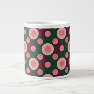 Retro-Bold-Polka-Dot-Muster-Jumbo-Mug Jumbo-Tasse