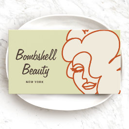 Retro Bombshell Lash Diva Beauty Enhancer Logo