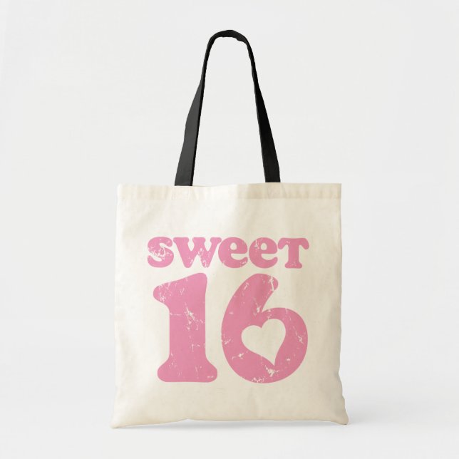 Retro Bonbon 16 Tragetasche (Vorne)