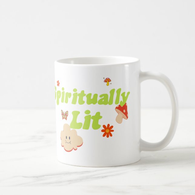 Retro Book Lover Kaffeetasse (Rechts)
