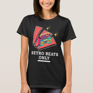 Retro Boombox 80er 90er Vintage Musik Beats T-Shirt