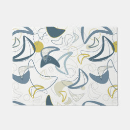 Retro Boomerang! Fußmatte