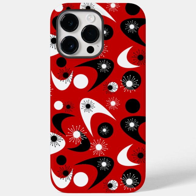 Retro Boomerangs Case-Mate iPhone 14 Pro Max Hülle (Rückseite)