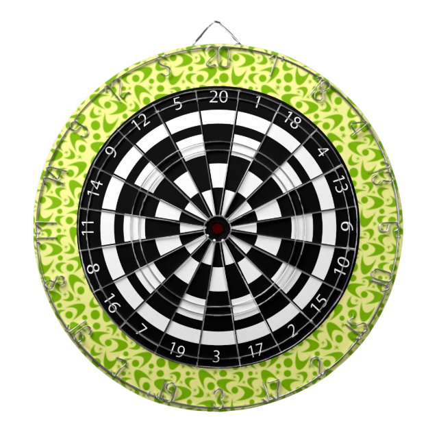 Retro-Boomerangs Dartscheibe (vorne)