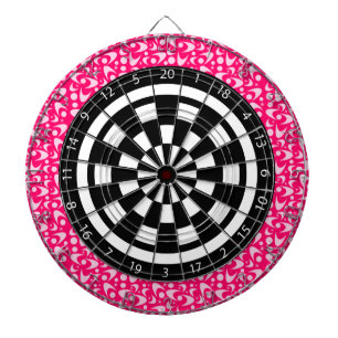Retro Boomerangs Dartscheibe