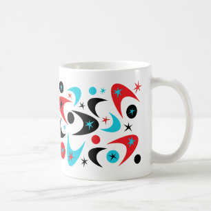 Retro-Boomerangs Kaffeetasse