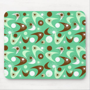Retro Boomerangs Mousepad