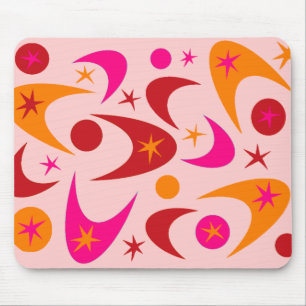 Retro Boomerangs Mousepad