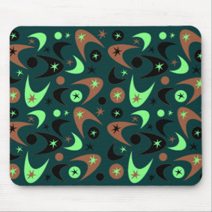 Retro Boomerangs Mousepad