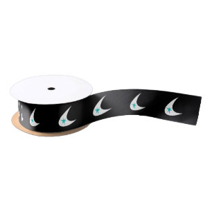 Retro Boomerangs Satinband