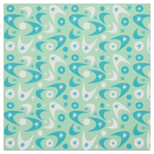 Retro Boomerangs Stoff
