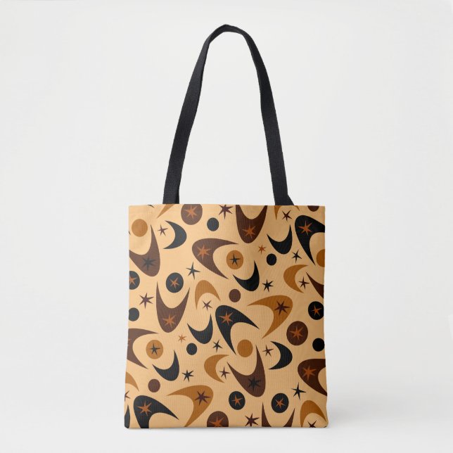 Retro Boomerangs Tasche (Vorderseite)
