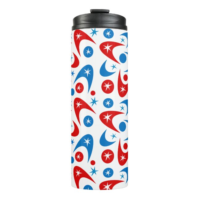 Retro Boomerangs Thermosbecher (Vorderseite)