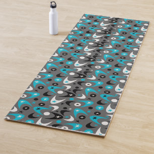 Retro Boomerangs Yogamatte