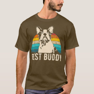 Retro Boston Terrier Men Women Kinder Geschenk T-Shirt