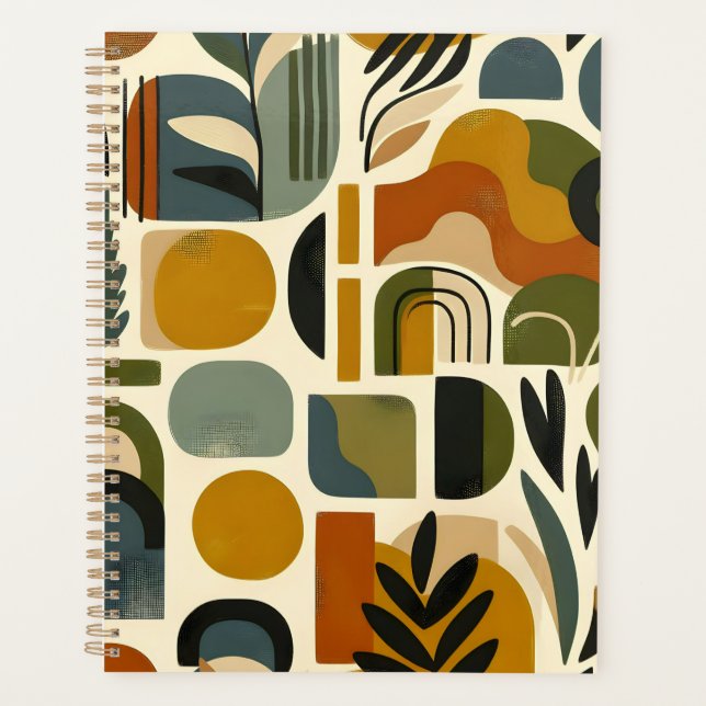 Retro Botanica Geometrica (Devant)