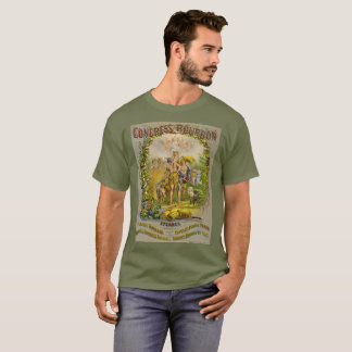 Retro Bourbon-Aufkleber 1864 T-Shirt