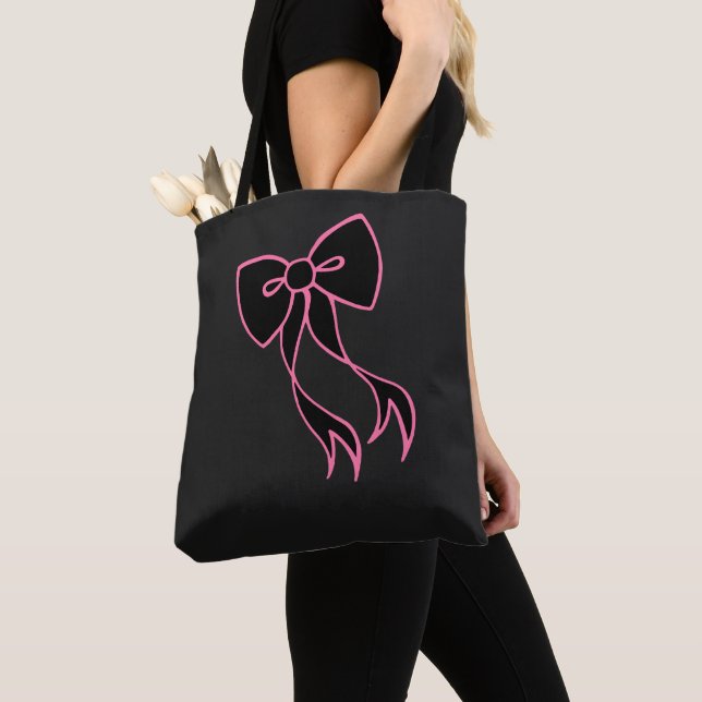 Retro Bow Tote Bag Tasche (Von Nahem)