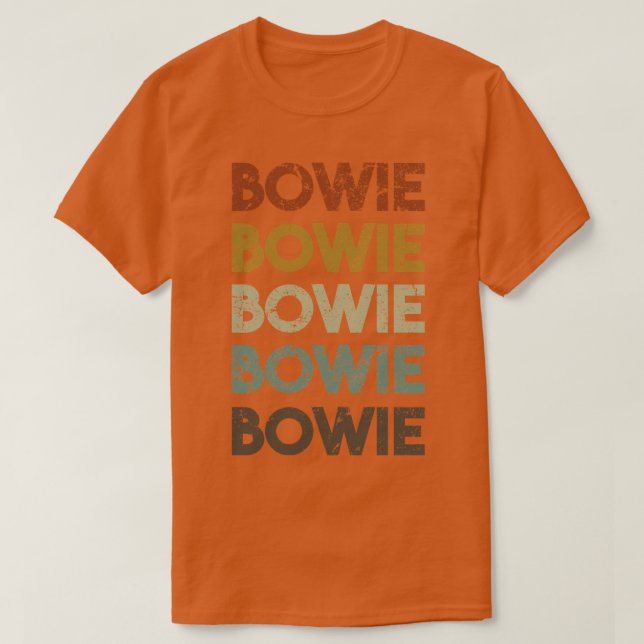 Retro Bowie Maryland T-Shirt (Design vorne)