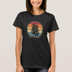 Retro Boxer Thai Boxer Kickboxer Fist Fighter Boxe T-Shirt