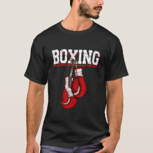 Retro Boxhandschuhe Boxer Kämpfe Männer Frauen Jun T-Shirt