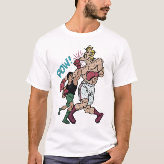 Retro-Boxing-80er-Videospiel KO POW T-Shirt