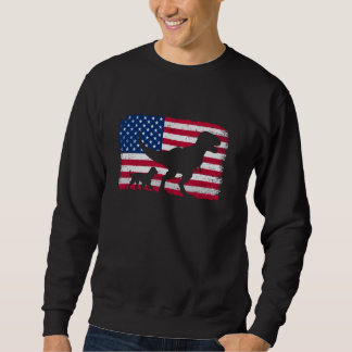 Retro Boykin Spaniel 4. Juli US-Flagge Sweatshirt